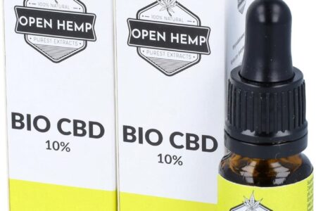 OPEN HEMP – zestaw olejków konopnych CBD 10% + CBD 10%, 1 zestaw