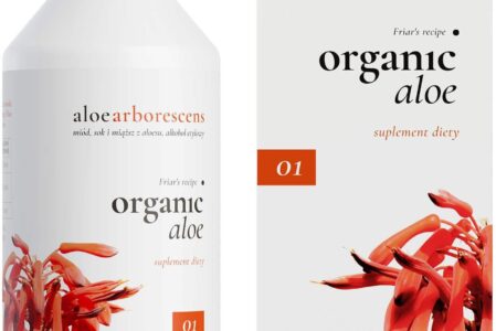Organic Life Aloe Arborescens 01 Aloes Drzewiasty 500ml Przepis Mnicha