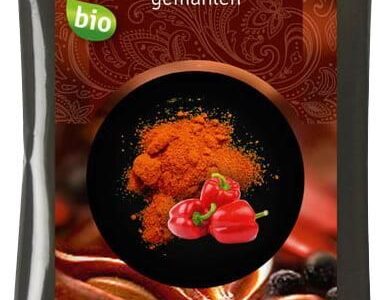 Organiczna szlachetnie słodka mielona papryka 10g