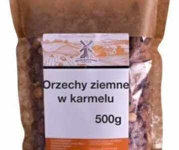 Orzechy ziemne w karmelu 500g – Młyn Kopytowa