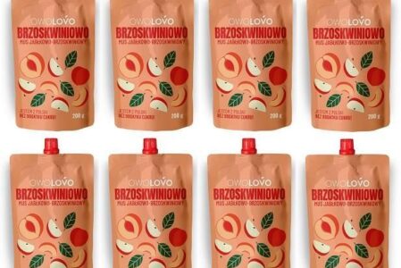 Owolovo Brzoskwiniowo Mus Jabłkowo – Brzoskwiniowy