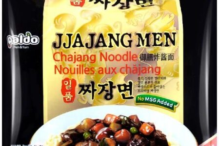 Paldo Jjajang Men makaron z sosem z czarnej fasoli 4x200g