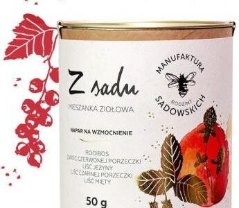 Pasieki Rodziny Sadowskich Herbata Ziołowa Z Sadu Na Wzmocnienie 50g