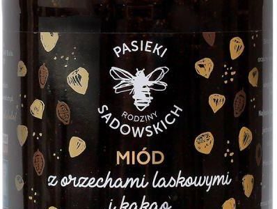 Pasieki Rodziny Sadowskich Miód Wielokwiatowy Z Orzechami Laskowymi I Kakao 1150G
