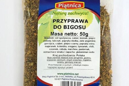 Piątnica Przyprawa Do Bigosu 50g Mieszanka