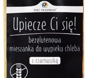 Pięć Przemian Mieszanka chleba bezglutenowego z czarnuszką 500g