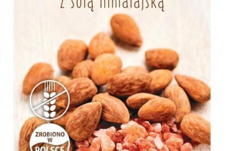 Pięć Przemian PRAŻONE MIGDAŁY Z SOLĄ HIMALAJSKĄ BEZ DODATKU CUKRU GLUTENU 100g