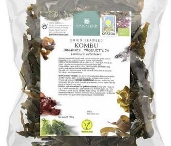PORTO MUINOS – ALGI MORSKIE SUSZONE – KOMBU BIO 100g