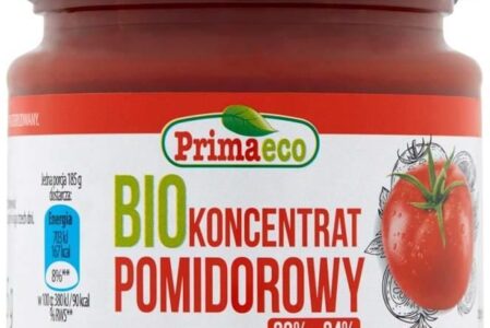 Primaeco Koncentrat Pomidorowy 22 % 24 Bio 185g