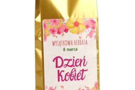 Progressive Herbata na Dzień Kobiet 40 g. złota torebka