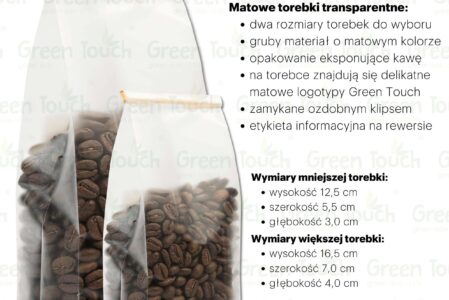 Progressive Kawa Ziarnista Energy Coffe (Pakowanie Ozdobne, Torebka Transparentna 50g)