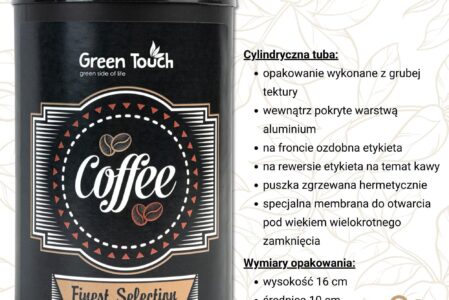 Progressive Kawa Ziarnista Indonezja Puszka Czarna 350g