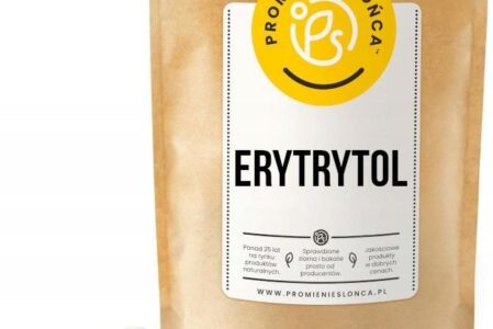 Promienie Słońca Erytrytol 500g Erytrytol Słodzik Bez Dodatków