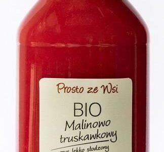 Prosto Ze Wsi Mus Malina Truskawkalekko Słodzony Bio 500ml