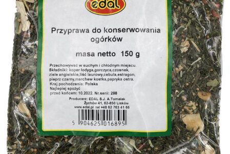 Przyprawa do konserwowania ogórków EDAL 150 g