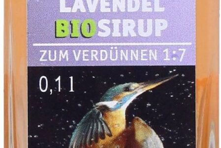 Raabauer Eisvogel Syrop Lawendowy Bio 0,10l