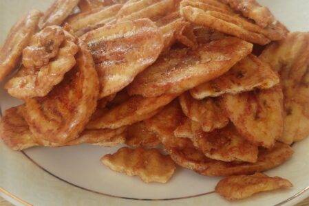 Rafex Chipsy bananowe karmelizowane 100g
