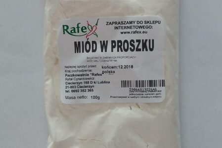 Rafex Miód w proszku 500g