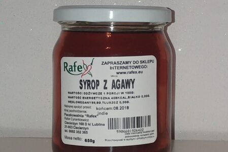 Rafex Syrop z agawy słoik 1,1kg