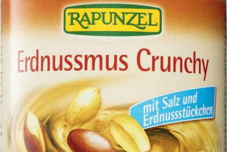Rapunzel Bio Chrupiąca Pasta Z Orzeszków Ziemnych Z Solą – 500g