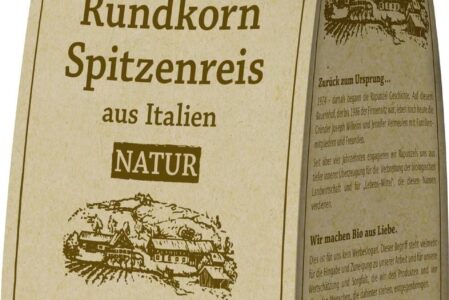 Rapunzel Ekologiczny Ryż Okrągłoziarnisty I Pełnoziarnisty