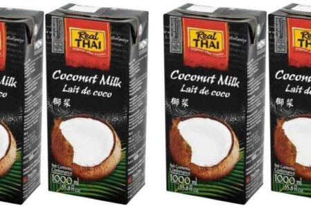 Real Thai Zestaw 4 x Mleko Kokosowe UHT 85% Ekstrakt Kokosa 1l