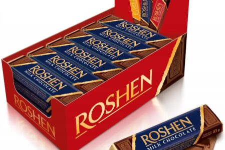 Roshen Baton Mleczna Czekolada Creme Brule