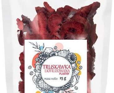 Ruskawka Liofilizowana Plastry 25g