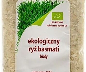 Ryż Basmati Biały 500 G Ekologiko