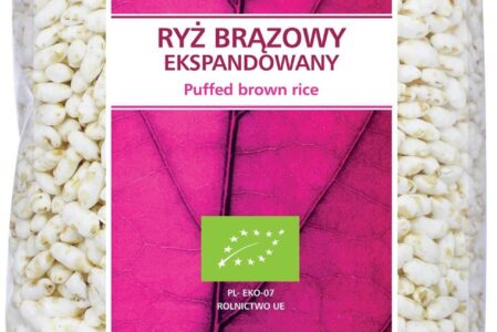 Ryż brązowy ekspandowany Bio 150G Bio Planet