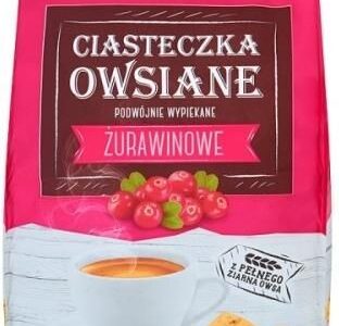 Sante Ciasteczkowo Ciasteczka Owsiane Żurawinowe 250G