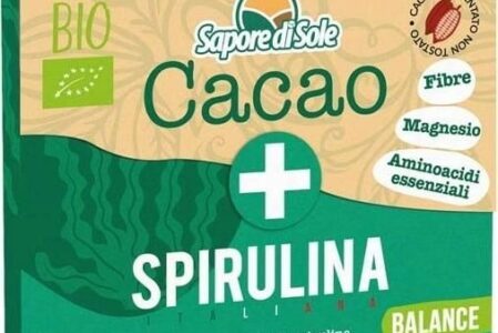 Sapore Di Sole Bio Czekolada Ze Spiruliną Balance