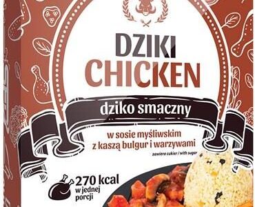 Sfd Nutrition Dziki Chicken Kurczak W Sosie Myśliwskim Z Kaszą Bulgur I Warzywami 300G