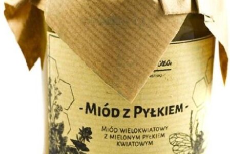 Skarby Roztocza Miód Z Pyłkiem 1100G