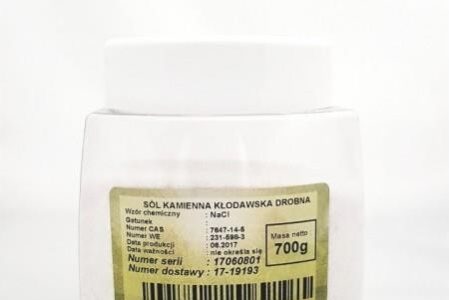 Sól Kłodawska kamienna drobna 1 kg Stanlab