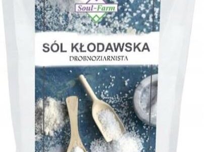 Sól Kłodawska Kamienna Drobnoziarnista 1Kg S-F