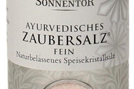Sonnentor Ajurwedyjska magiczna sól, drobna – Puszka, 120g