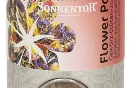 Sonnentor Flower Power przyprawy i kwiaty – Puszka, 40g