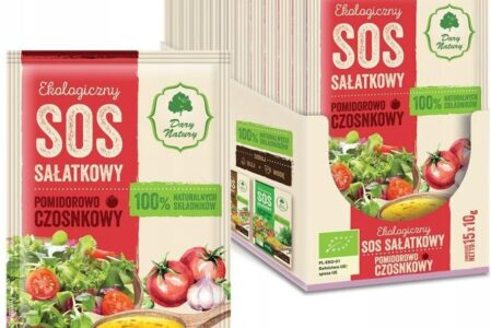 Sos Sałatkowy Pomidorowo Czosnkowy Bio 10g