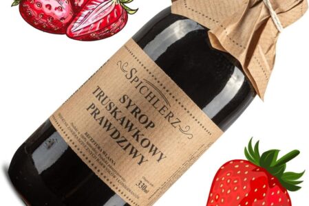 Spichlerz Syrop Truskawkowy 330ml