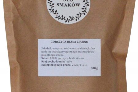 Sto Smaków Gorczyca Biała Ziarno 1kg
