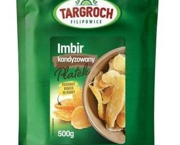 Targroch Imbir Kandyzowany Płatek 500g