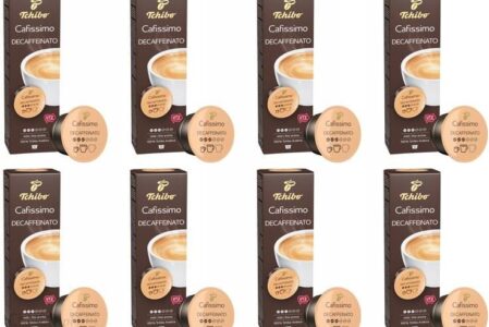 Tchibo Cafissimo Caffe Crema Decaffeinated 80 kapusłek