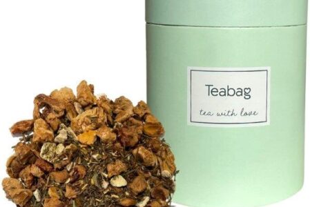 Teabag Ziołowa Herbata Orzeźwiający Rooibos 50g – Zielona Tuba