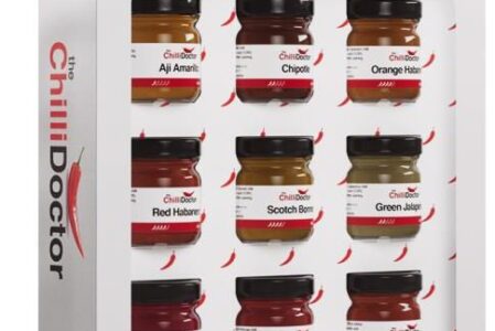 The Chillidoctor S.R.O. 9X Chilli Mash Zestaw Do Degustacji Chilli