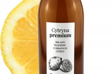 Tłocznia Szymanowice Sok Cytryna 100% 500ml