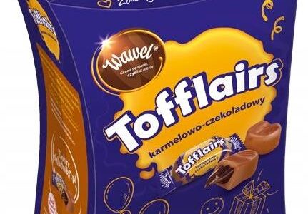 Tofflairs karmelowo-czekoladowy 240g w kartoniku