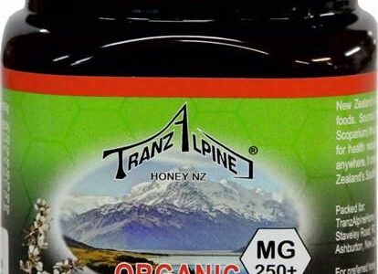 Tranzalpine Miód Manuka Mgo 250+ Bio 250g