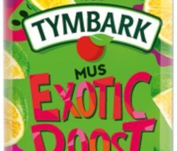 Tymbark Mus Exotic Boost Kalamansi Jabłko Pomarańcza Banan