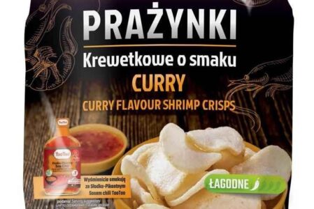 Vifon Prażynki Krewetkowe O Smaku Curry 100g